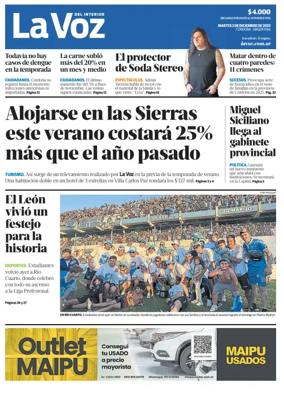 Cover of La Voz del Interior