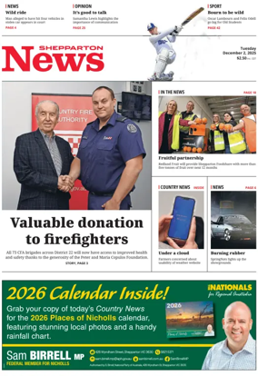 Cover of Shepparton News