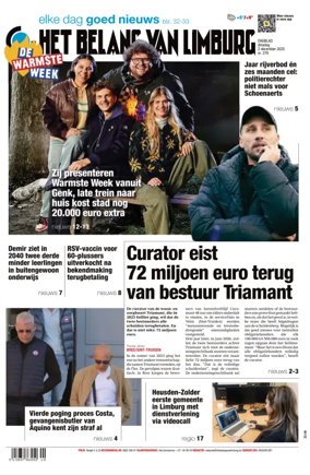 Cover of Het Belang van Limburg