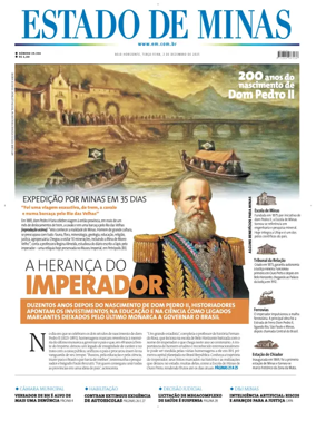 Cover of Estado de Minas (Brazil)