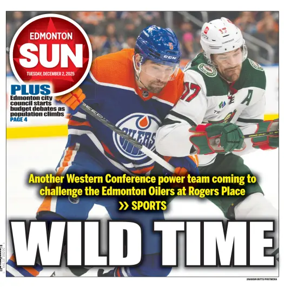 Cover of Edmonton Sun