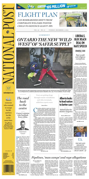 Cover of National Post - (Latest Edition)