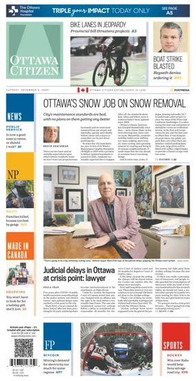 Cover of Ottawa Citizen