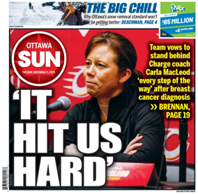 Cover of Ottawa Sun
