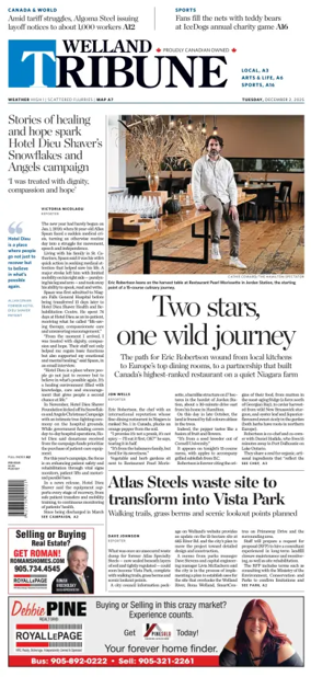 Cover of The Welland Tribune