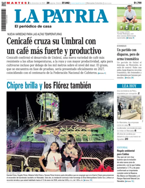 Cover of La Patria (Colombia)