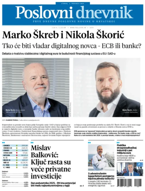 Cover of Poslovni Dnevnik