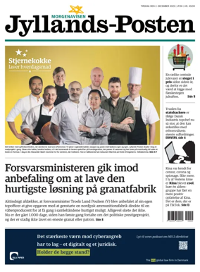 Cover of Jyllands-Posten