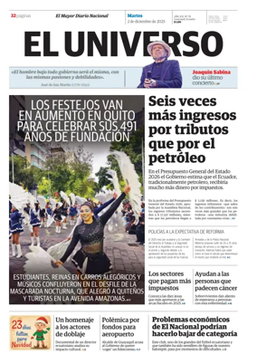 Cover of El Universo