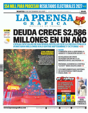 Cover of La Prensa Grafica
