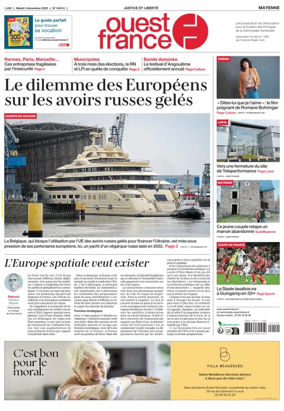 Cover of Ouest France (Laval)