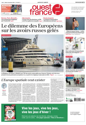 Cover of Ouest France (Pornic / Pays de Retz)