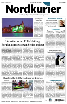 Cover of Demminer Zeitung