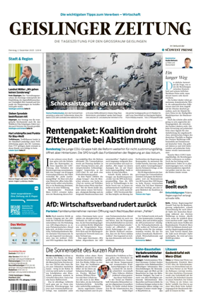 Cover of Geislinger Zeitung