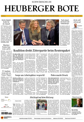 Cover of Heuberger Bote