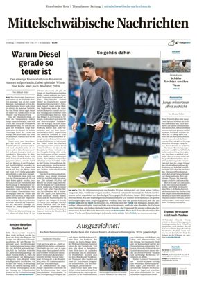 Cover of Mittelschwaebische Nachrichten