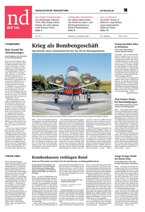 Cover of Neues Deutschland