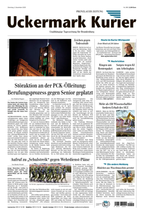 Cover of Prenzlauer Zeitung