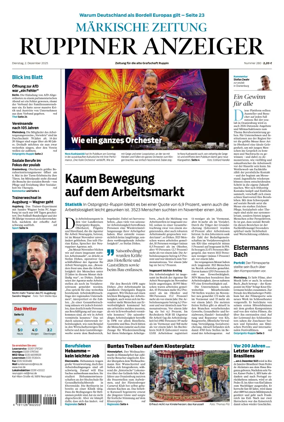 Cover of Ruppiner Anzeiger