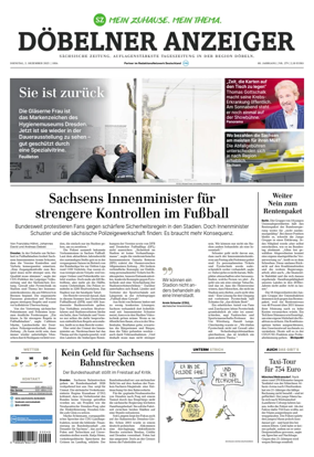 Cover of Sächsische Zeitung (Döbeln)