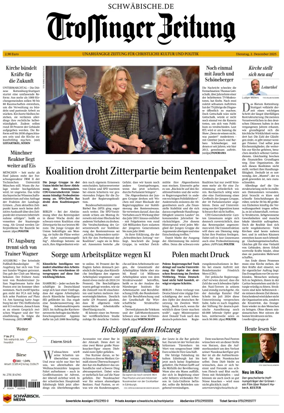 Cover of Trossinger Zeitung