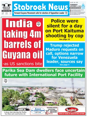 Cover of Stabroek News