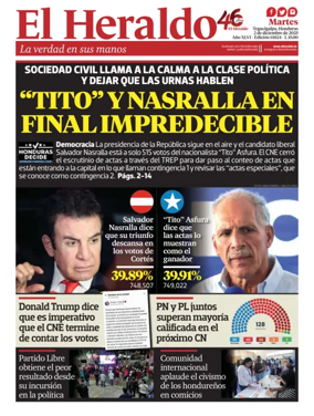 Cover of Diario El Heraldo