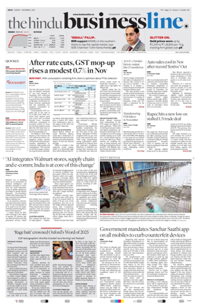 Cover of BusinessLine (Delhi)