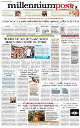 Cover of Millennium Post (Kolkata)