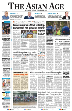 Cover of The Asian Age