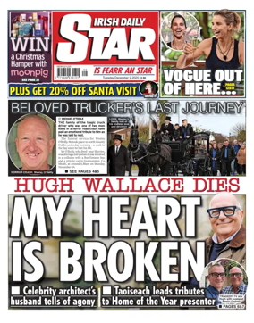 Cover of Irish Daily Star