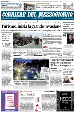 Cover of Corriere del Mezzogiorno (Campania)