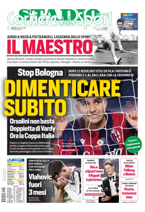 Cover of Corriere dello Sport Stadio (Bologna)