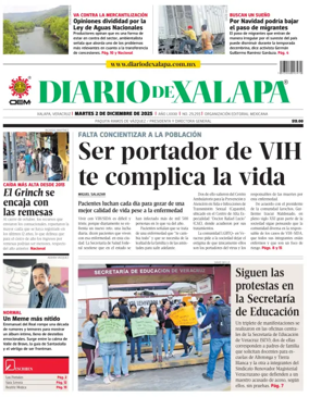 Cover of Diario de Xalapa