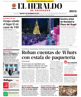 Cover of El Heraldo de Chihuahua