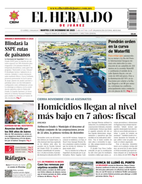 Cover of El Heraldo de Juarez