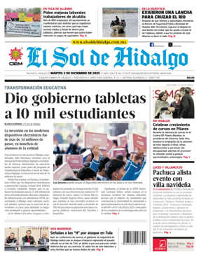 Cover of El Sol de Hidalgo