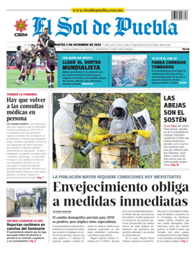Cover of El Sol de Puebla