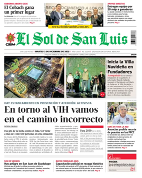 Cover of El Sol de San Luis Potosi