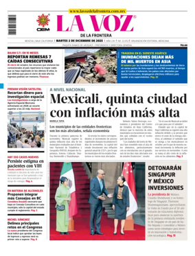 Cover of La Voz de la Frontera