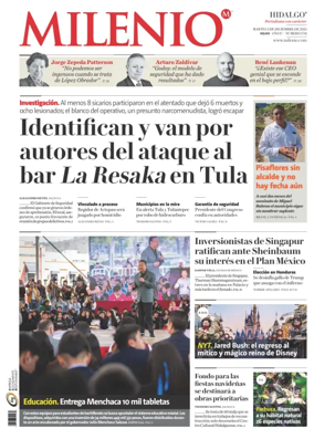 Cover of Milenio Hidalgo