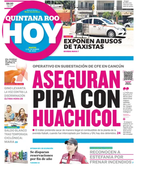Cover of Quintana Roo Hoy