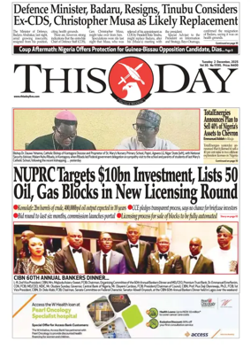 Cover of THISDAY
