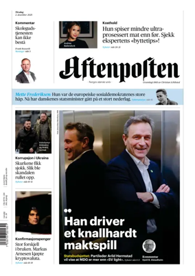 Cover of Aftenposten
