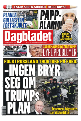 Cover of Dagbladet
