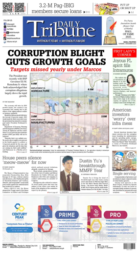 Cover of Daily Tribune (Philippines)