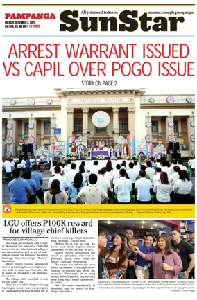 Cover of Sun.Star Pampanga