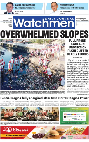 Cover of Watchmen Daily Journal