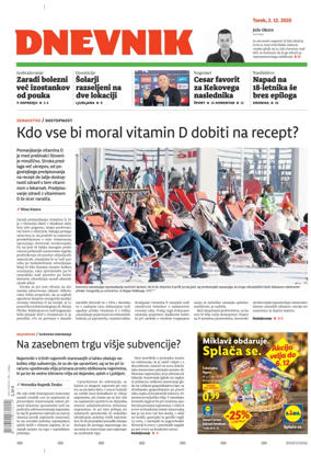 Cover of Dnevnik (Slovenija)