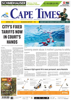 Cover of Cape Times